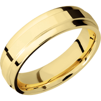 14K Yellow Gold + Polish , Polish Finish