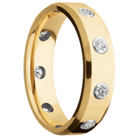 10K Yellow Gold + Polish , Polish Finish