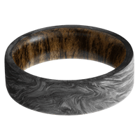 Forged Carbon Fiber + None Finish + Bocote