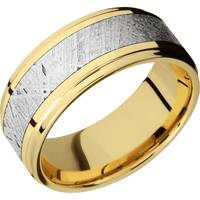 14K Yellow Gold + Polish , Polish Finish