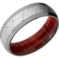 Tantalum + Satin Finish + Red Heart
