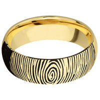 10K Yellow Gold + Polish Finish