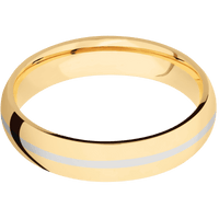 10K Yellow Gold + Polish Finish