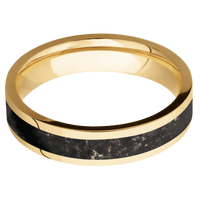 10K Yellow Gold + Polish Finish