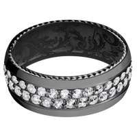 Zirconium + Polish Finish + Black