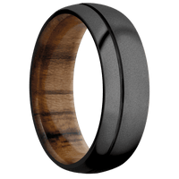 Zirconium + Bead , Bead Finish + Teak