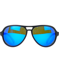 Casino (Black/Blue Mirror Polarized Lens)
