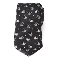 Disney Mickey Mouse Black Dot Men's Tie