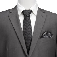 Disney Mickey Mouse Pattern Black Men's Tie