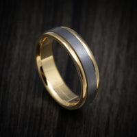 14K Gold and Tantalum Men's Ring