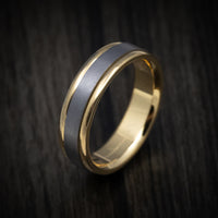 14K Gold and Tantalum Men's Ring