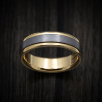 14K Gold and Tantalum Men's Ring