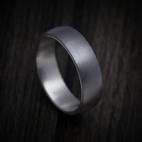 Tantalum Men's Ring with 14K Gold Sleeve