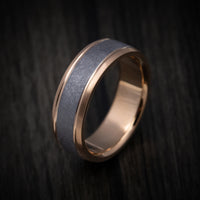 14K Gold and Tantalum Men's Ring