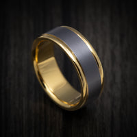 14K Gold and Tantalum Men's Ring