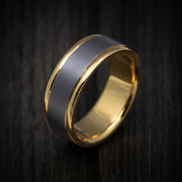 14K Gold and Tantalum Men's Ring