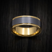 14K Gold and Tantalum Men's Ring