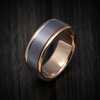 14K Gold and Tantalum Men's Ring