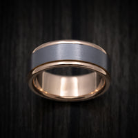 14K Gold and Tantalum Men's Ring