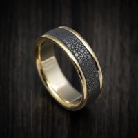 14K Gold and Tantalum Men's Ring