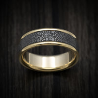 14K Gold and Tantalum Men's Ring