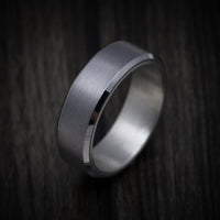 Tantalum Men's Ring with 14K Gold Sleeve