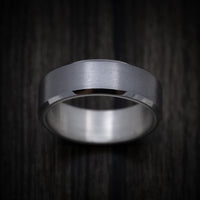 Tantalum Men's Ring with 14K Gold Sleeve