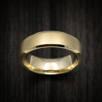 Classic Gold 7mm Wide Wedding Men's Band