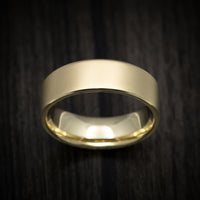 Classic Gold 7mm Wide Wedding Men's Band
