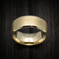 Classic Gold 9mm Wide Wedding Men's Band
