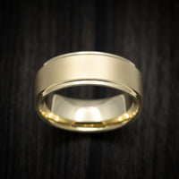 Classic Gold 8mm Wide Wedding Men's Band