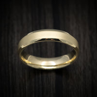 Classic Gold 5mm Wide Wedding Men's Band