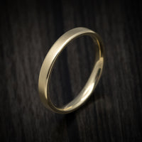 Classic Gold 3mm Wide Wedding Men's Band