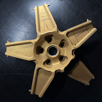 Black Titanium Tire Tread Ring with Supercar Ron Wheel Sleeve - Choose Your Wheel