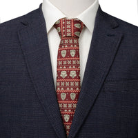 Marvel Guardians of the Galaxy Fair Isle Red Men's Tie