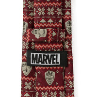 Marvel Guardians of the Galaxy Fair Isle Red Men's Tie