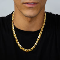 Gold Miami Cuban Chain 10mm Heavy