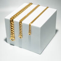 Gold Miami Cuban Bracelet 7mm