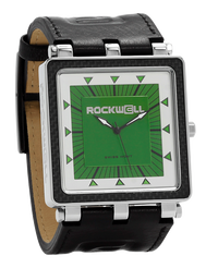 CF Leather (Black/Green) Watch