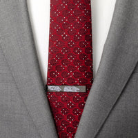 Star Wars Millennium Falcon Black and White Tie Bar