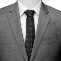 Star Wars Mandalorian Motif Black Tie