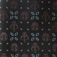 Star Wars Mandalorian Motif Black Tie