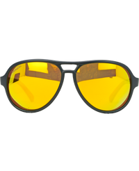 Casino (Black/Yellow Mirror Polarized Lens