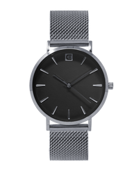 Voyager (Silver/Black) Watch