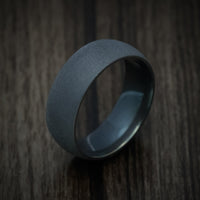 Darkened Tantalum Men's Starter Ring - Ready to Ship