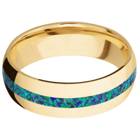 10K Yellow Gold + Polish Finish