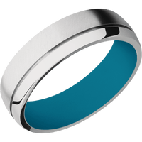 Cobalt Chrome + Anglesatin , Polish Finish + Sea Blue
