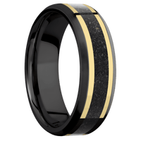Zirconium + Polish , Satin Finish