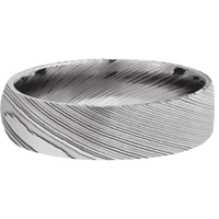 Damascus + Polish Finish