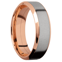 18K Rose Gold + Polish , Polish Finish